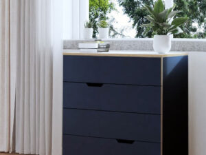 Ladekast Mandel Wit 90 cm