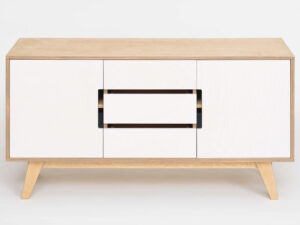 Dressoir Skarnund Wit 140 cm