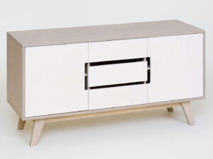Dressoir Hussin Grijs 140 cm
