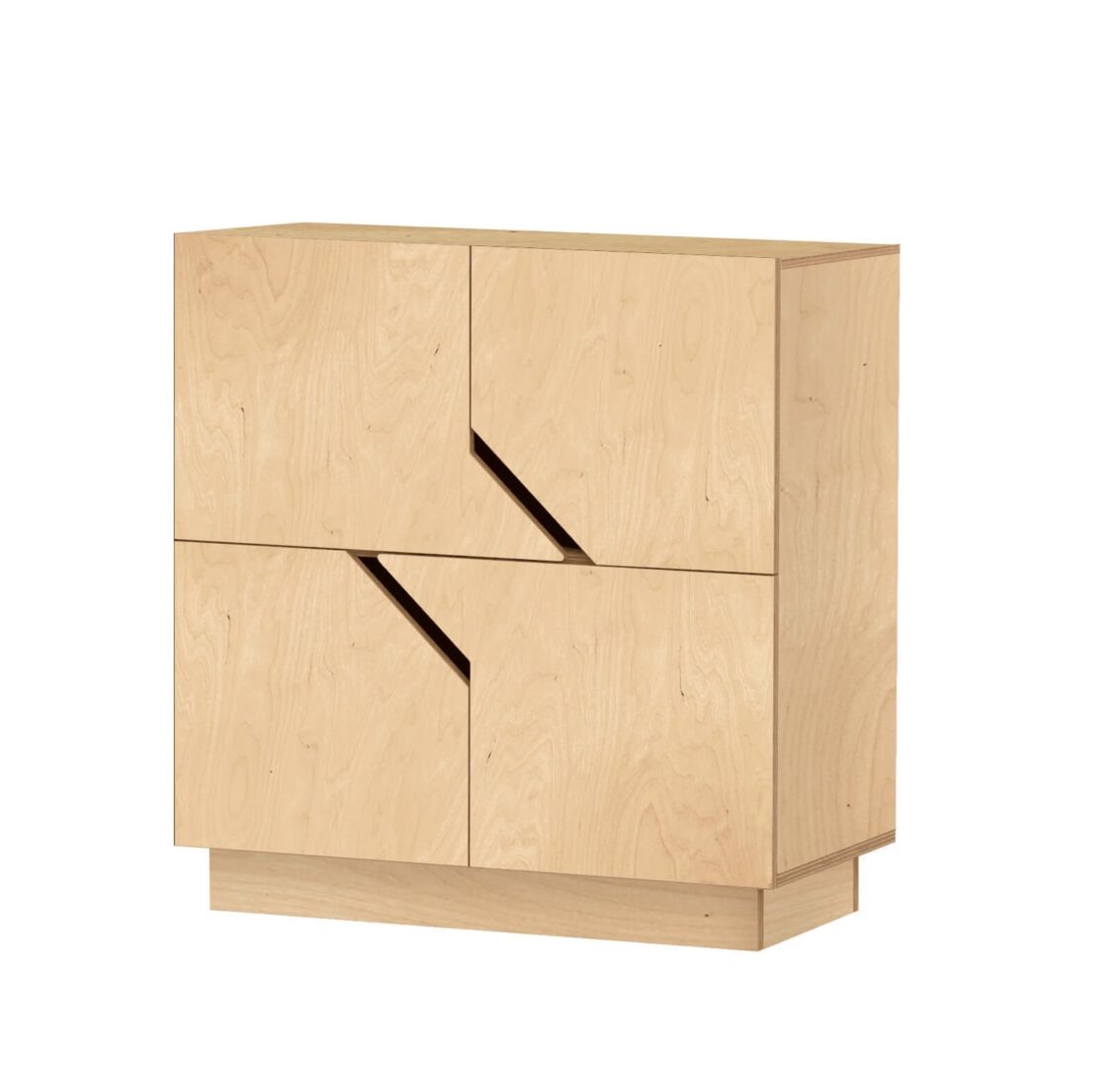 Dressoir Causas Wit 73 cm