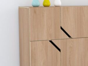 Dressoir Klinor Wit 73 cm
