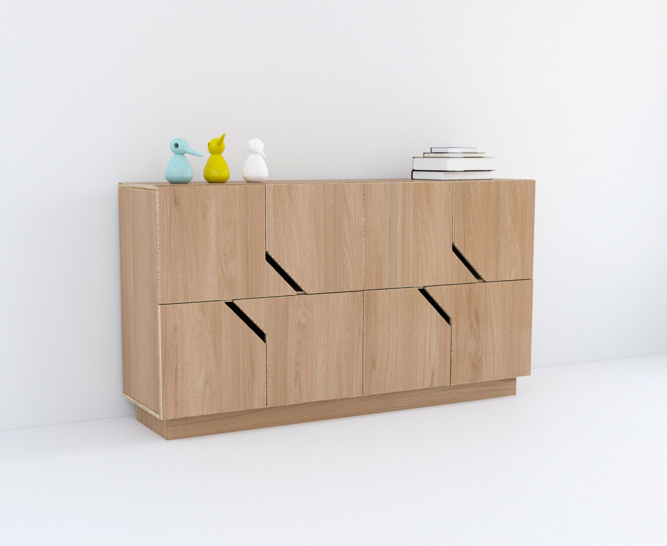 Dressoir Kos Wit 145 cm