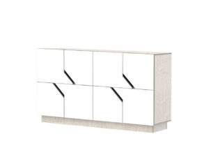 Dressoir Dauvang Grijs 145 cm