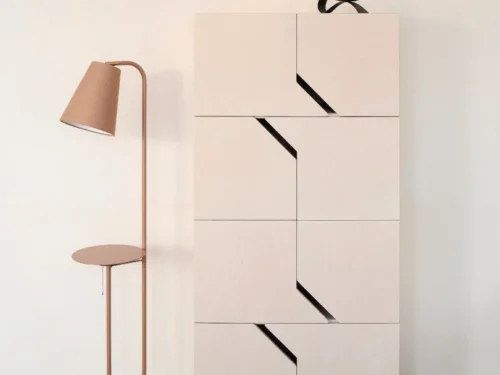 Dressoir Boormek Wit 145 cm met strakke fronten, witte afwerking en moderne opbergruimte