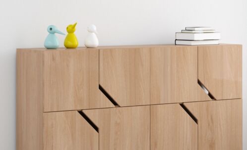 Dressoir Sloontino Wit 145 cm