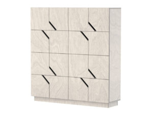 Dressoir Prallesta Grijs 145 cm