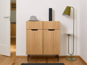 Dressoir Soldero Zwart 81 cm