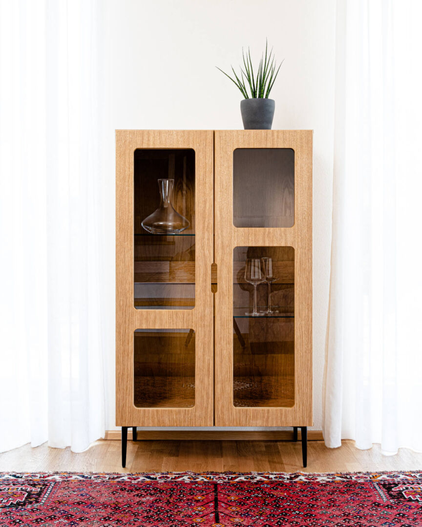 Dressoir Vaunis Glas 81 cm - Afbeelding 2
