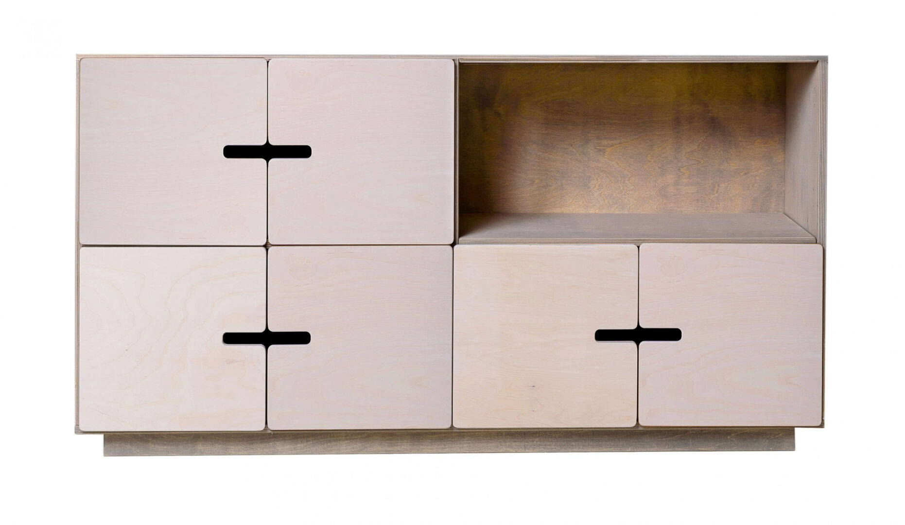 Dressoir Kuntone Grijs 145 cm