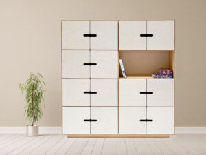 Dressoir Baunsio Wit 145 cm