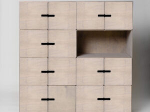 Dressoir Albi Grijs 145 cm