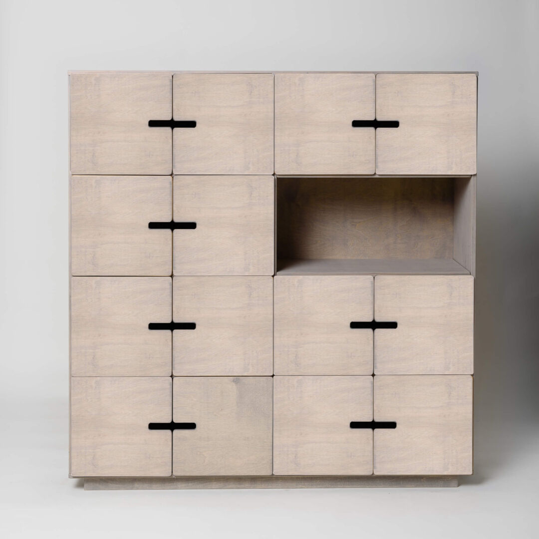 Dressoir Albi Grijs 145 cm