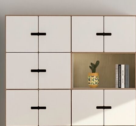 Dressoir Jannel Wit 145 cm