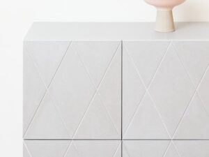 Dressoir Geissu Grijs 73 cm