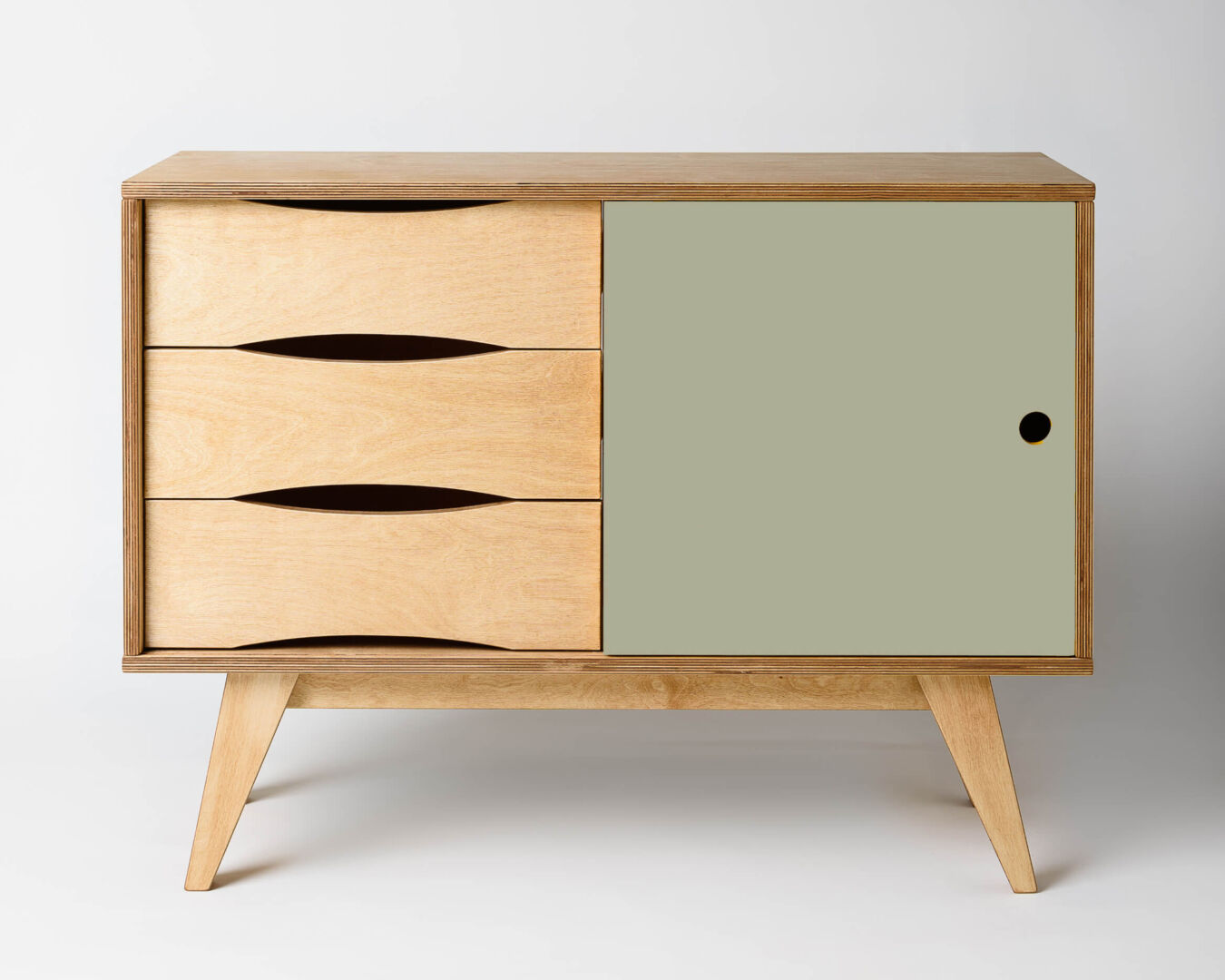 Dressoir Skaurir Naturel 96 cm