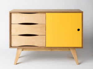Dressoir Keerund Geel