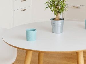 Sofatafel Mitora Wit Ø70 cm