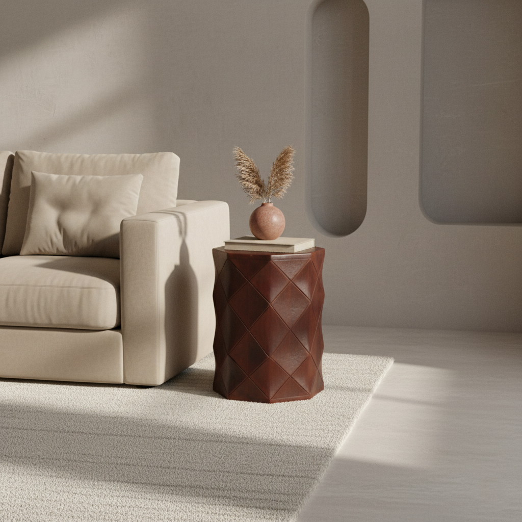 Kruk Gullonte Mangohout Bruin - Afbeelding 2