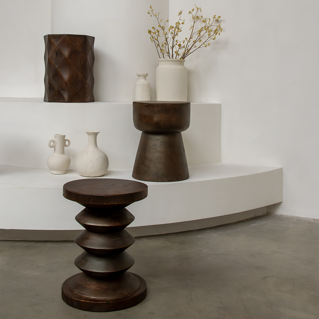 Kruk Gullonte Mangohout Bruin - Afbeelding 7