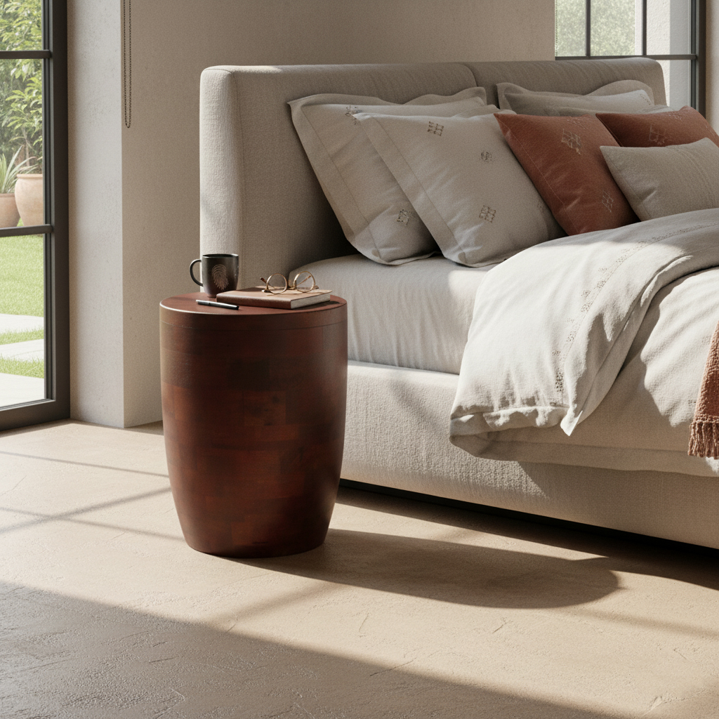 Kruk Neeltal Mangohout Bruin - Afbeelding 4