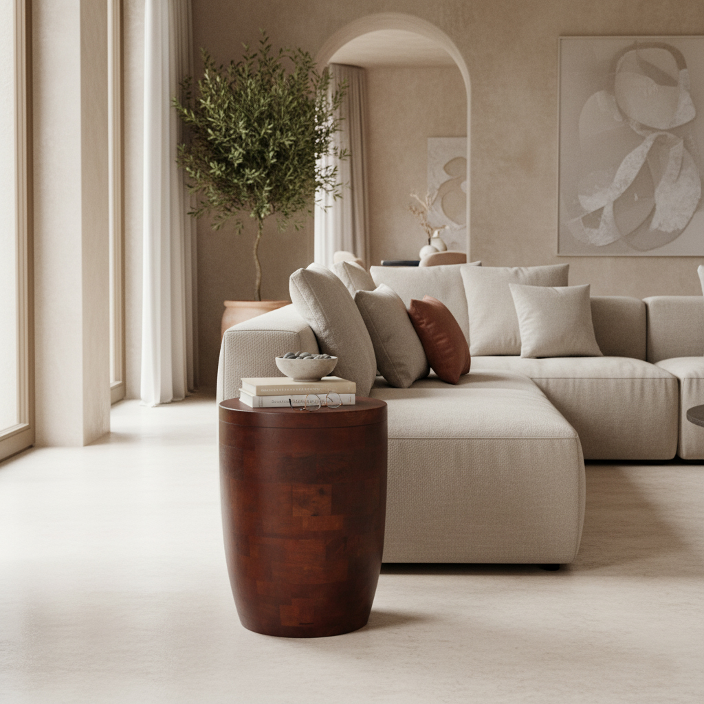Kruk Neeltal Mangohout Bruin - Afbeelding 7