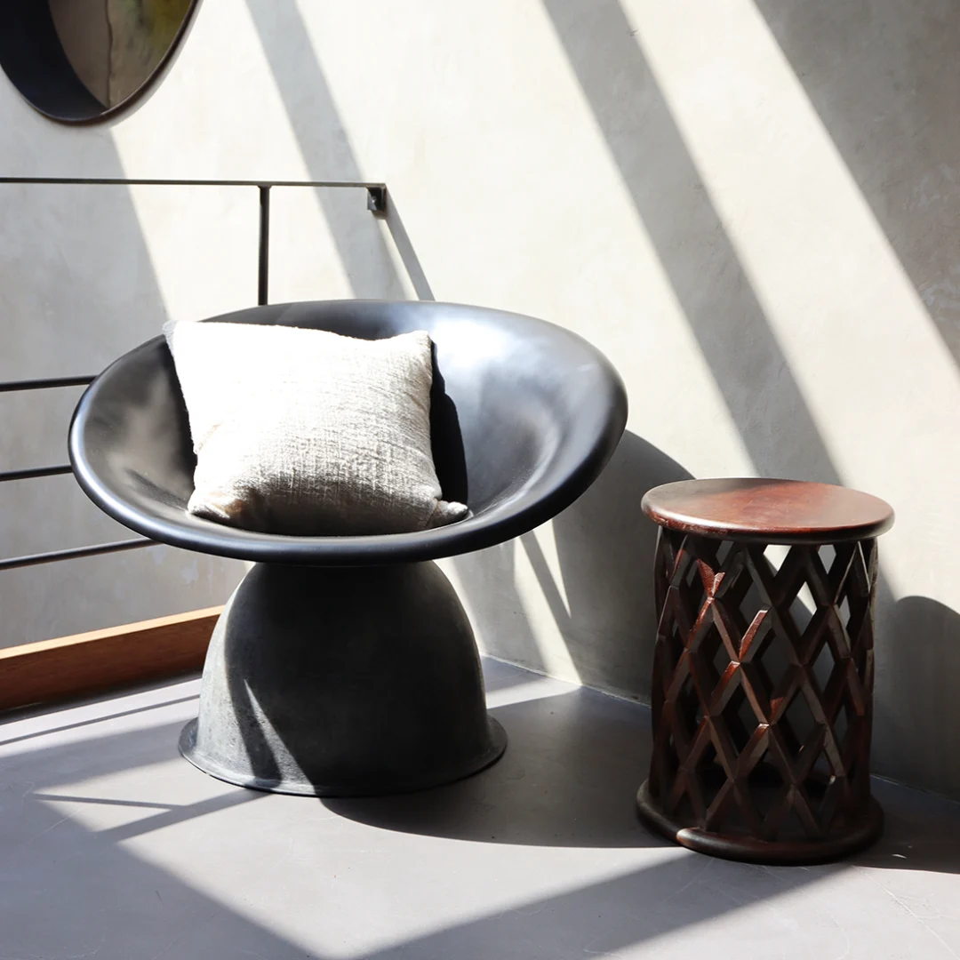 Kruk Braummang Mangohout Bruin - Afbeelding 7