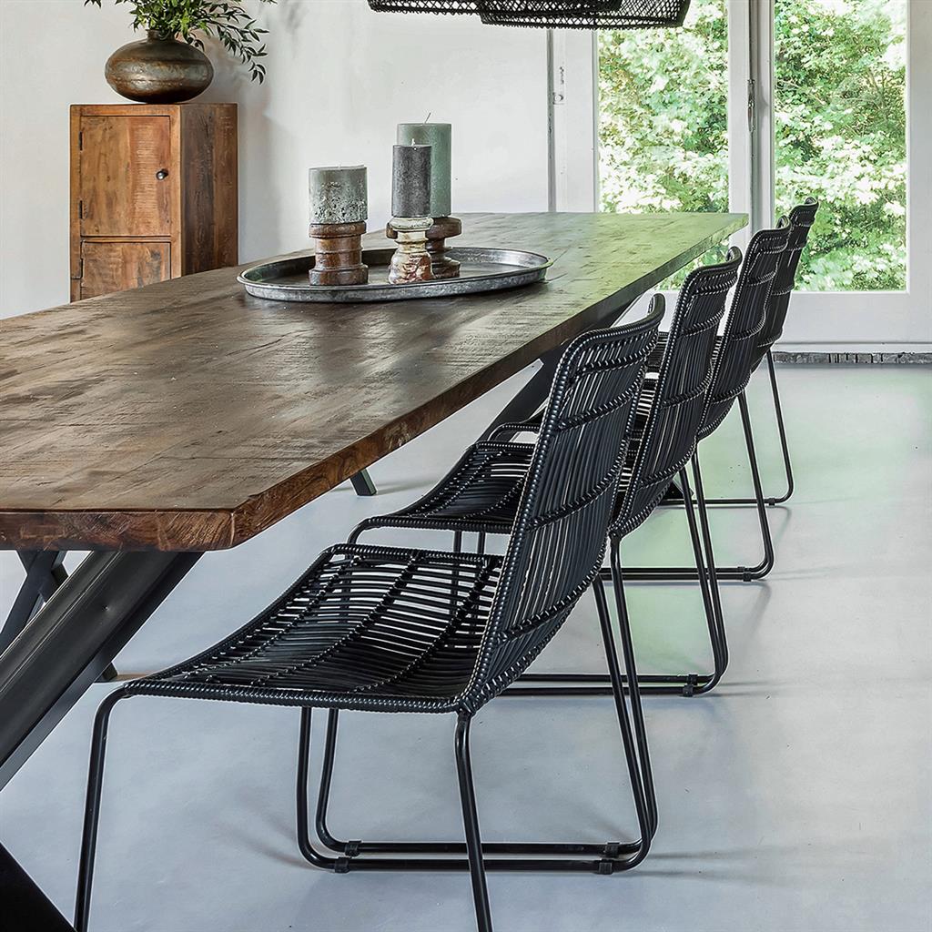 Tuinstoel Haummel Naturel - Set van 2 - Afbeelding 2