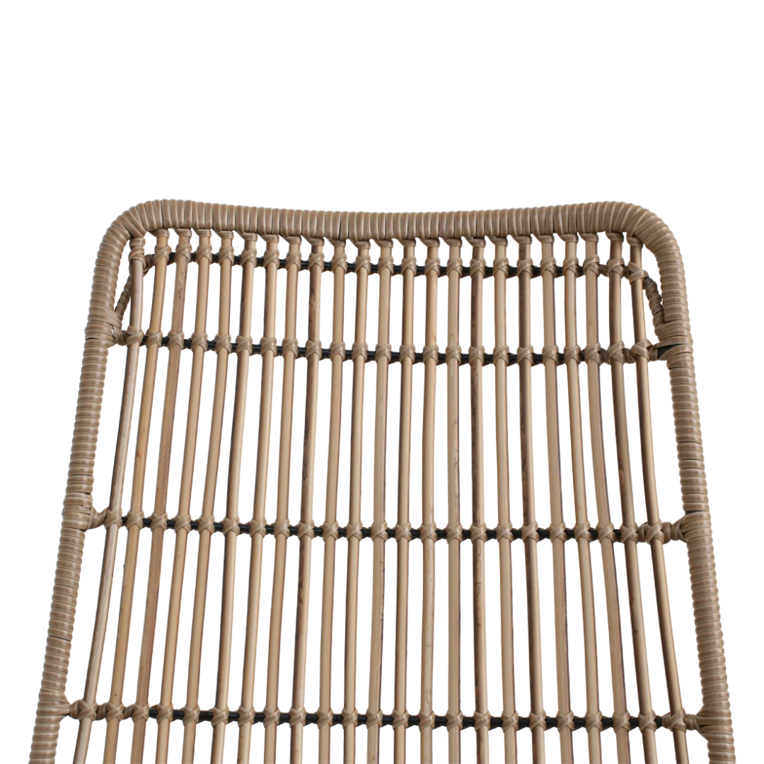 Tuinstoel Standos naturel hout metaal - Afbeelding 4