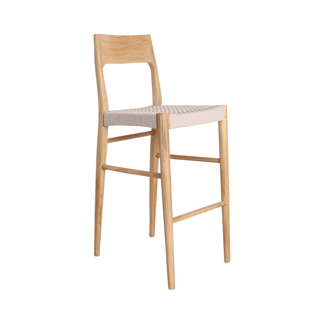 Barkruk Taasy Teak Beige