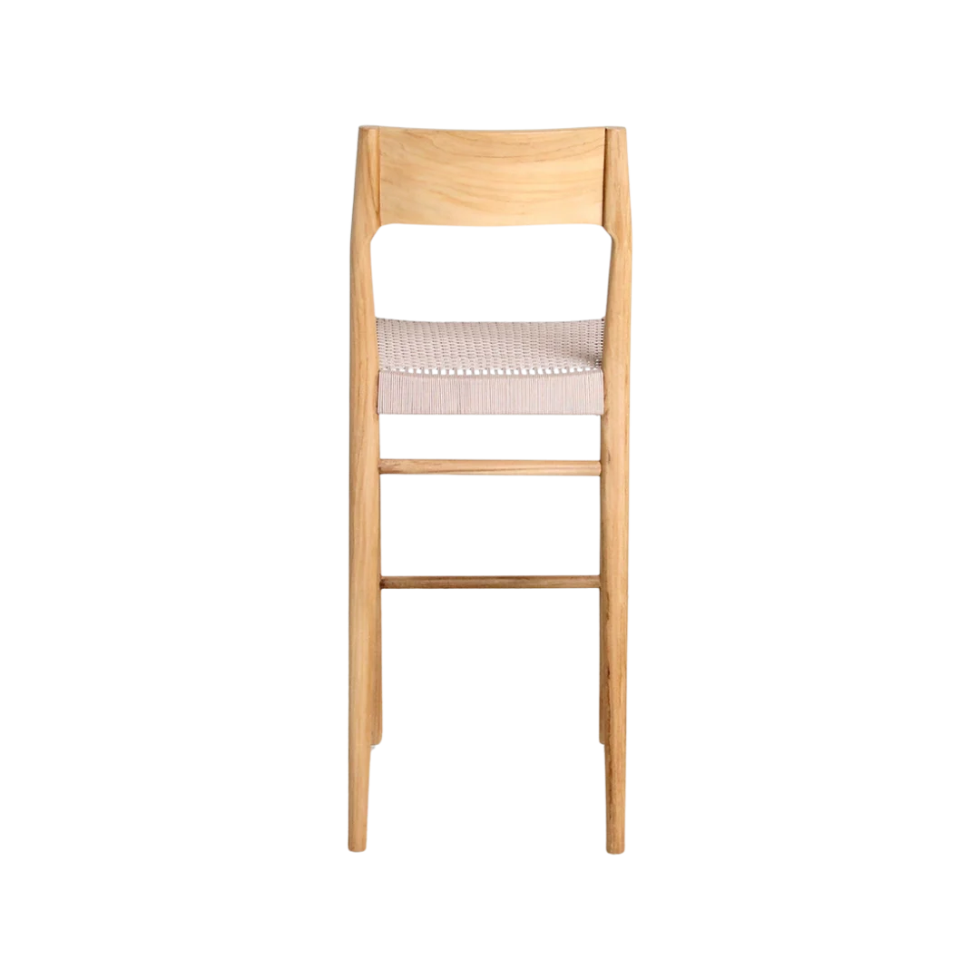 Barkruk Taasy Teak Beige - Afbeelding 6
