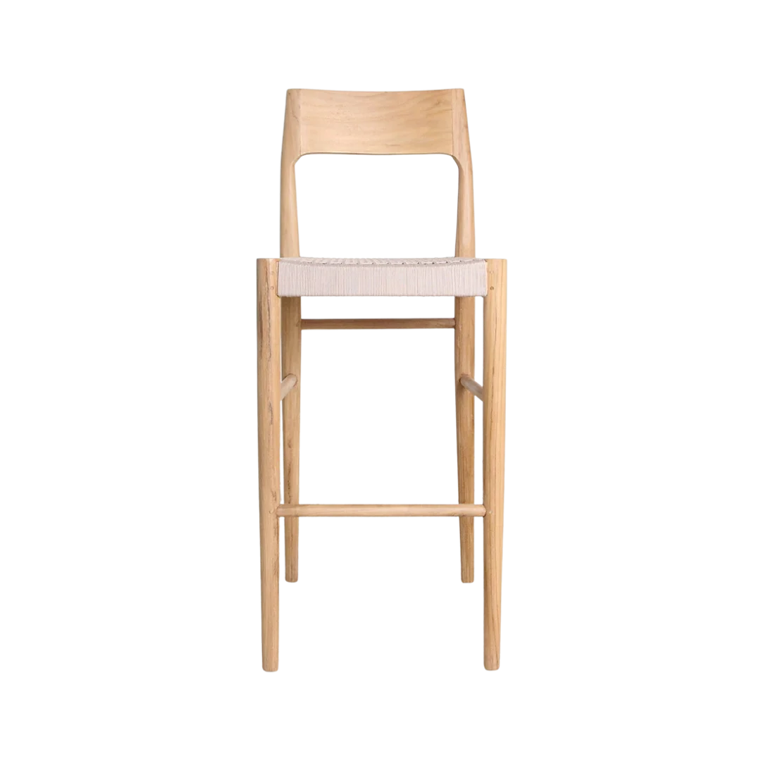 Barkruk Taasy Teak Beige - Afbeelding 8