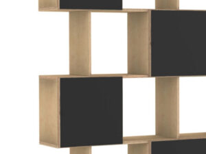 Wandplank Naansi Zwart 89 cm