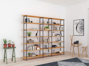 Wandplank Laule Zwart 227 cm