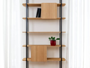 Wandplank Kaumone Zwart 98 cm