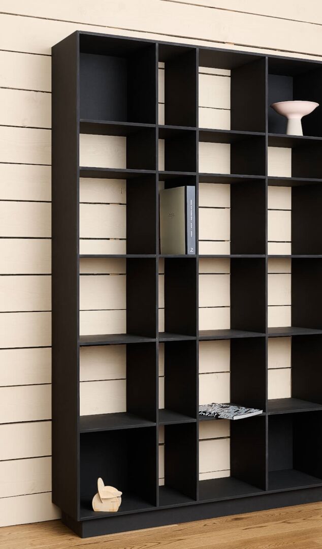 Wandplank Ponund Zwart 191 cm