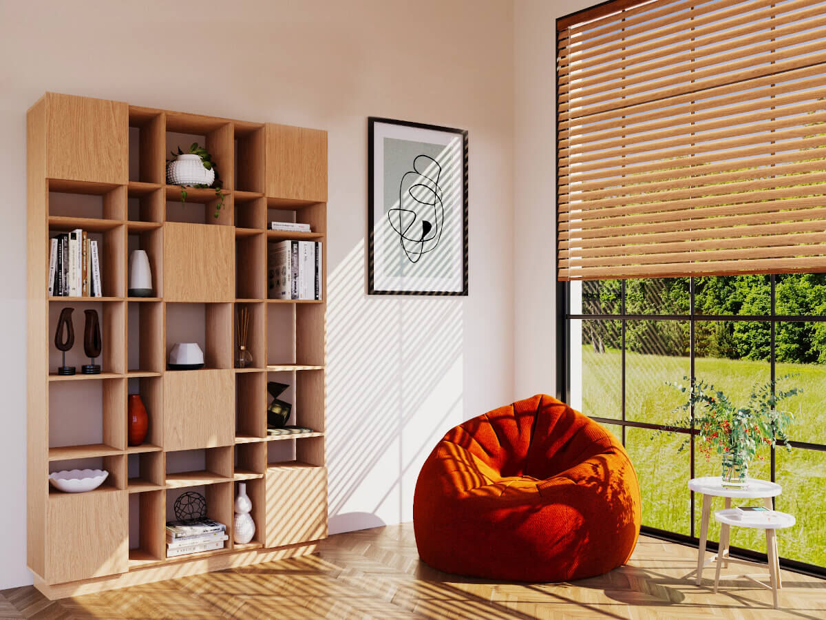 Rek Rordun Eiken 144 cm - Afbeelding 2
