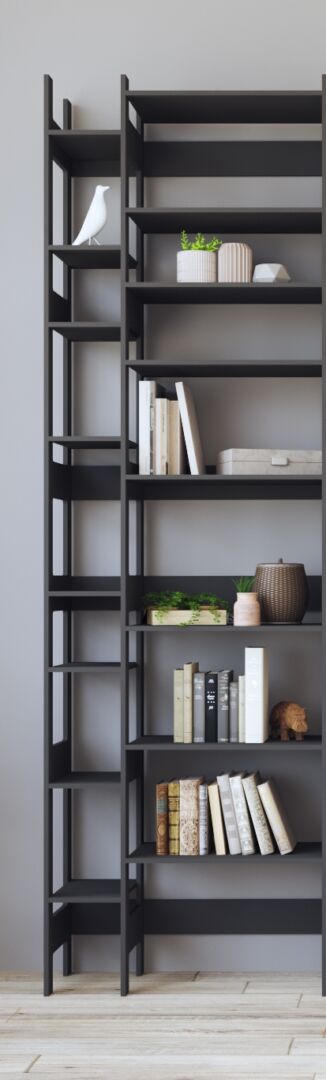 Wandplank Bumos Zwart 71 cm