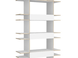 Wandplank Burnos Wit 122 cm