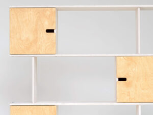 Wandplank Mivella Wit 89 cm
