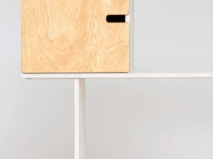 Wandplank Hunano Wit 54 cm