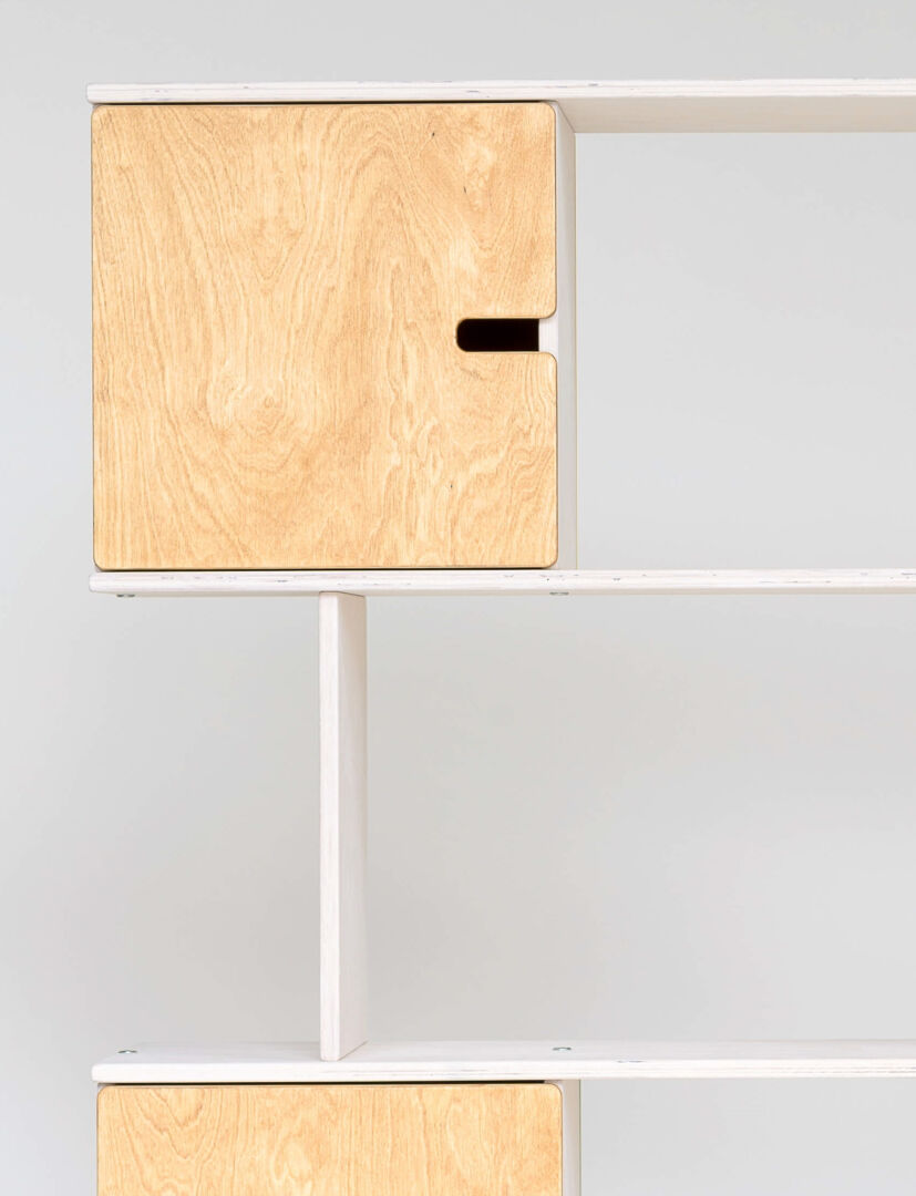Wandplank Leiman Wit 54 cm