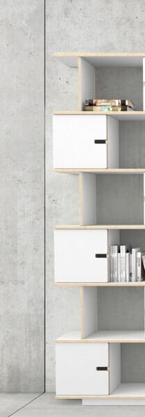 Wandplank Geerine Wit 54 cm