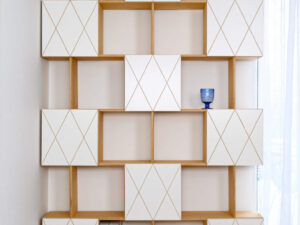 Wandplank Jaardund Wit 140 cm