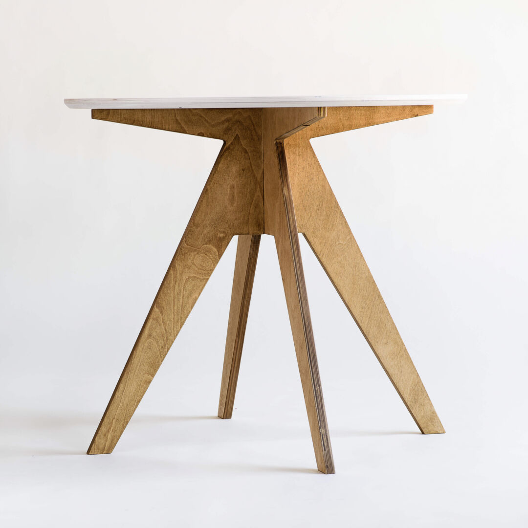 Eettafel Gresy Wit Ø85 cm