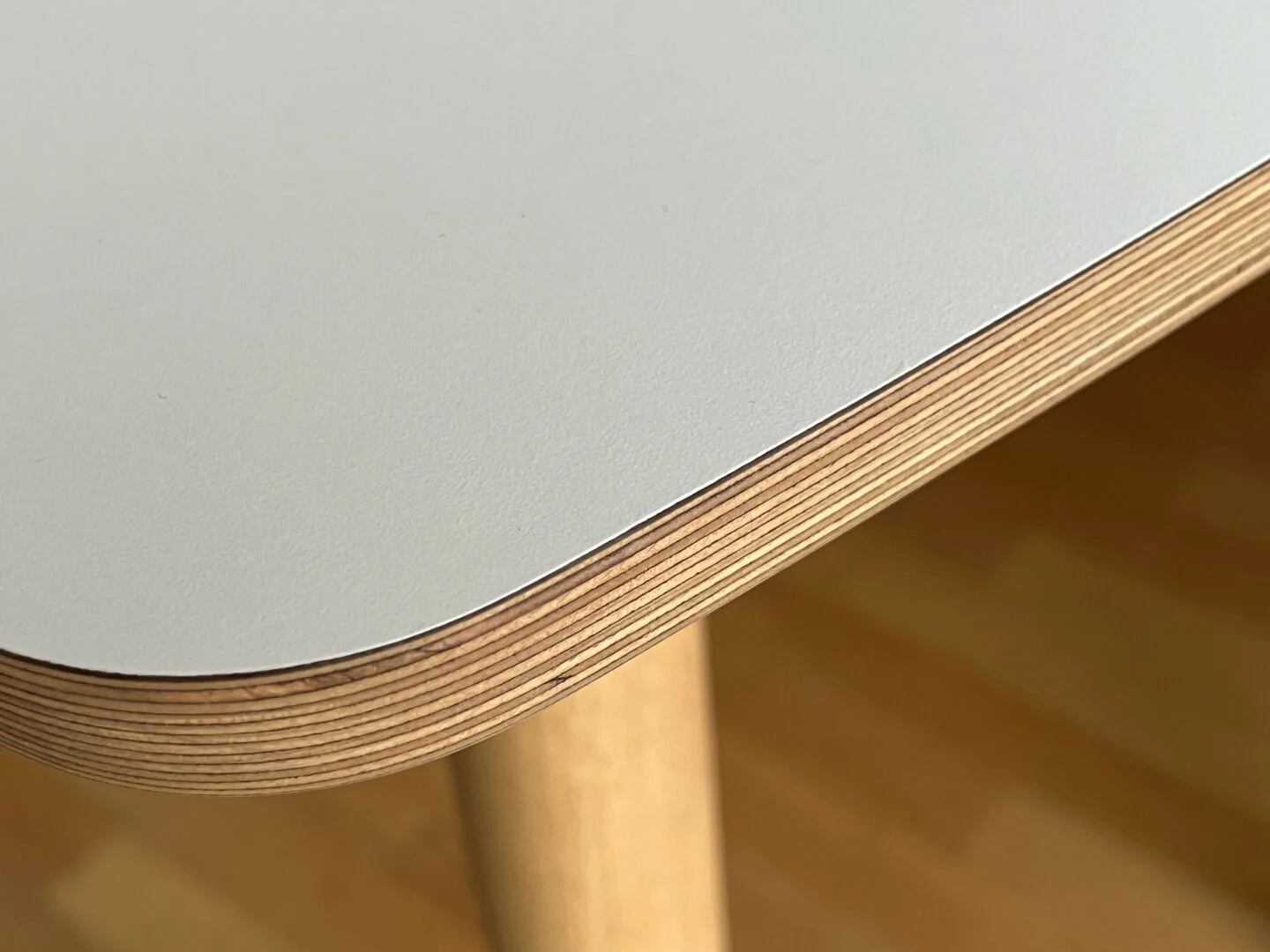 Eettafel Keensak Wit 144x96 cm - Afbeelding 2