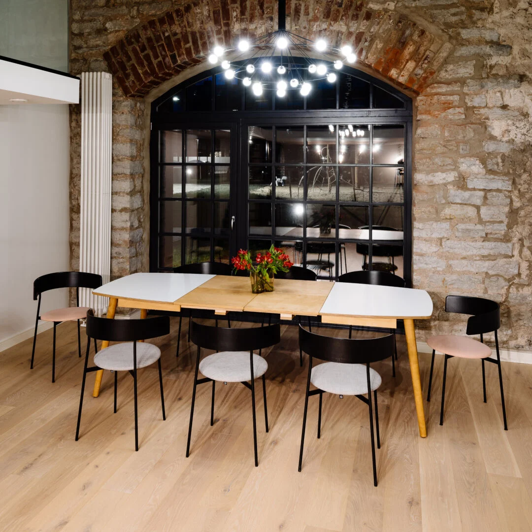 Eettafel Keensak Wit 144x96 cm - Afbeelding 6