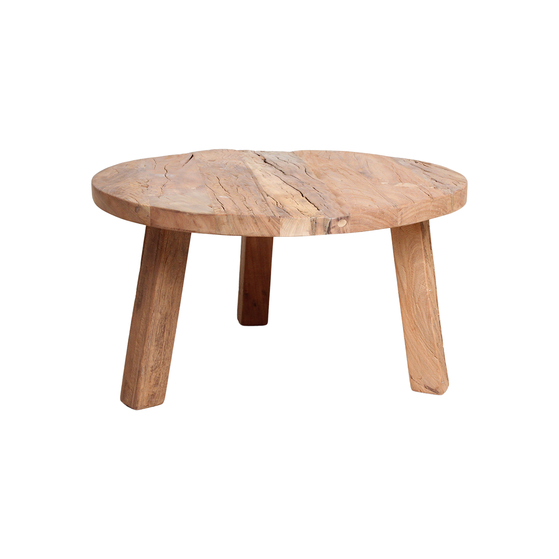 Salontafel Pruller Hout Ø70 cm