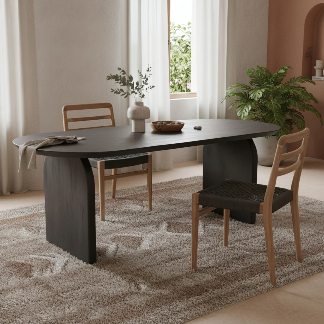 Eettafel Adrastea Mangohout - Afbeelding 2
