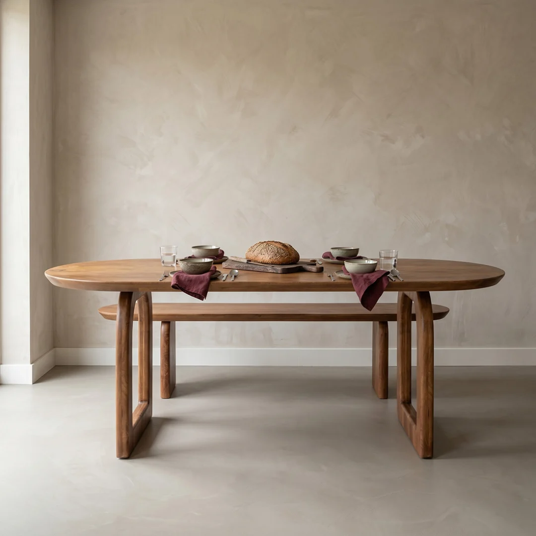 Eettafel Jeidano 180X90 180x90 cm hout – foto 2