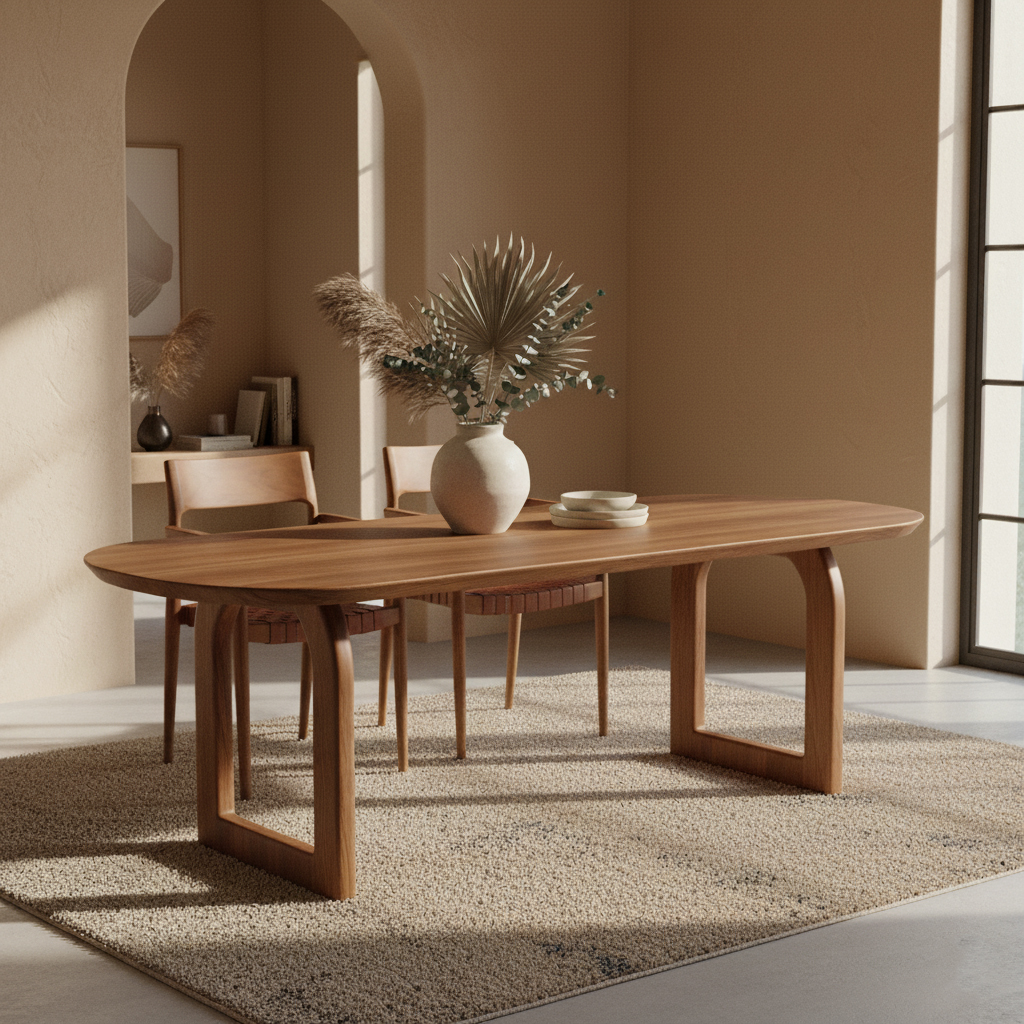 Eettafel Jeidano Mangohout - Afbeelding 4